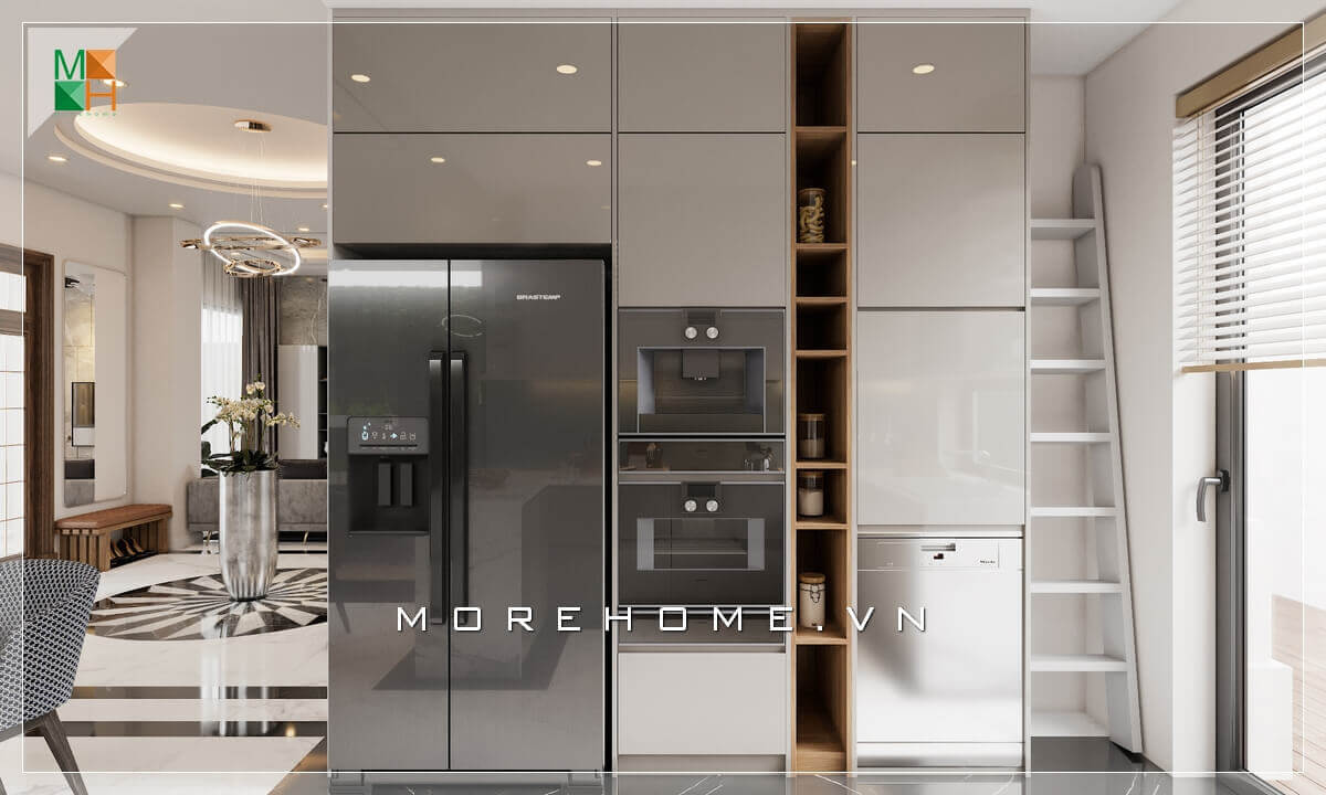 Thiết kế nội thất bếp cao cấp và hiện đại cho chung cư cao cấp, biệt thự, nhà phố.